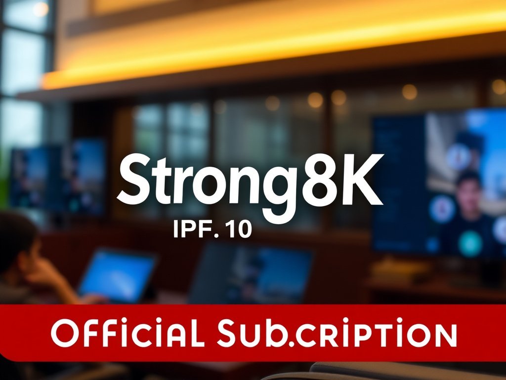 Strong8K IPTV Official Subscription
